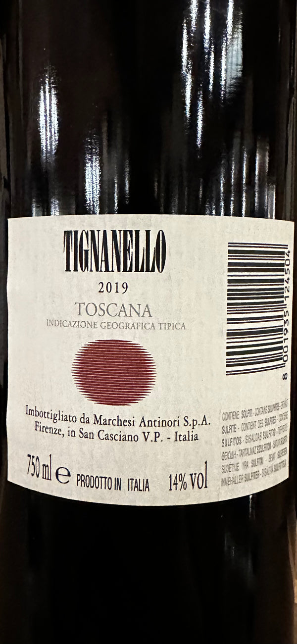 Toscana Rosso IGT “Tignanello” 2019 - Tenuta Tignanello, Antinori