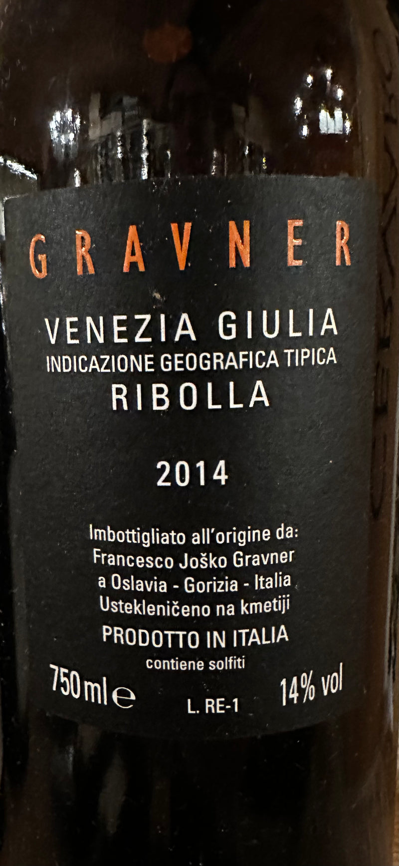 Ribolla Gialla 2014 -  Gravner