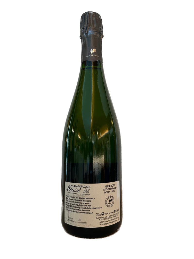 Champagne Moussè Fils  -  L'Anecdote "Les Varrones" extra brut