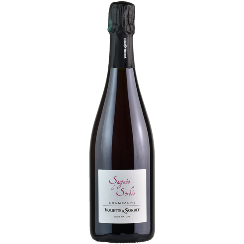 Champagne Vouette et Sorbée - Rosé  Brut nature 'Saignée de Sorbée'