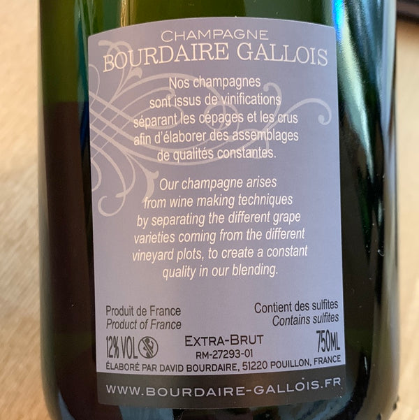 Champagne Bourdaire Gallois  -  Extra Brut