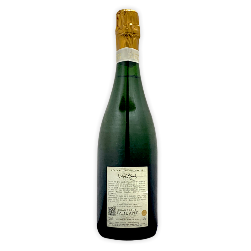 Champagne Tarlant  -  'La Vigne Royale ' 2003 Brut Nature (sboccatura 2018)
