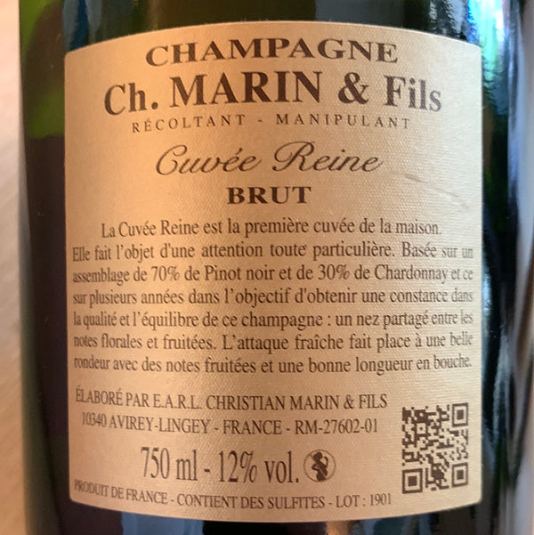 Champagne Ch. Marin & Fils  -  Cuvée Reine Brut